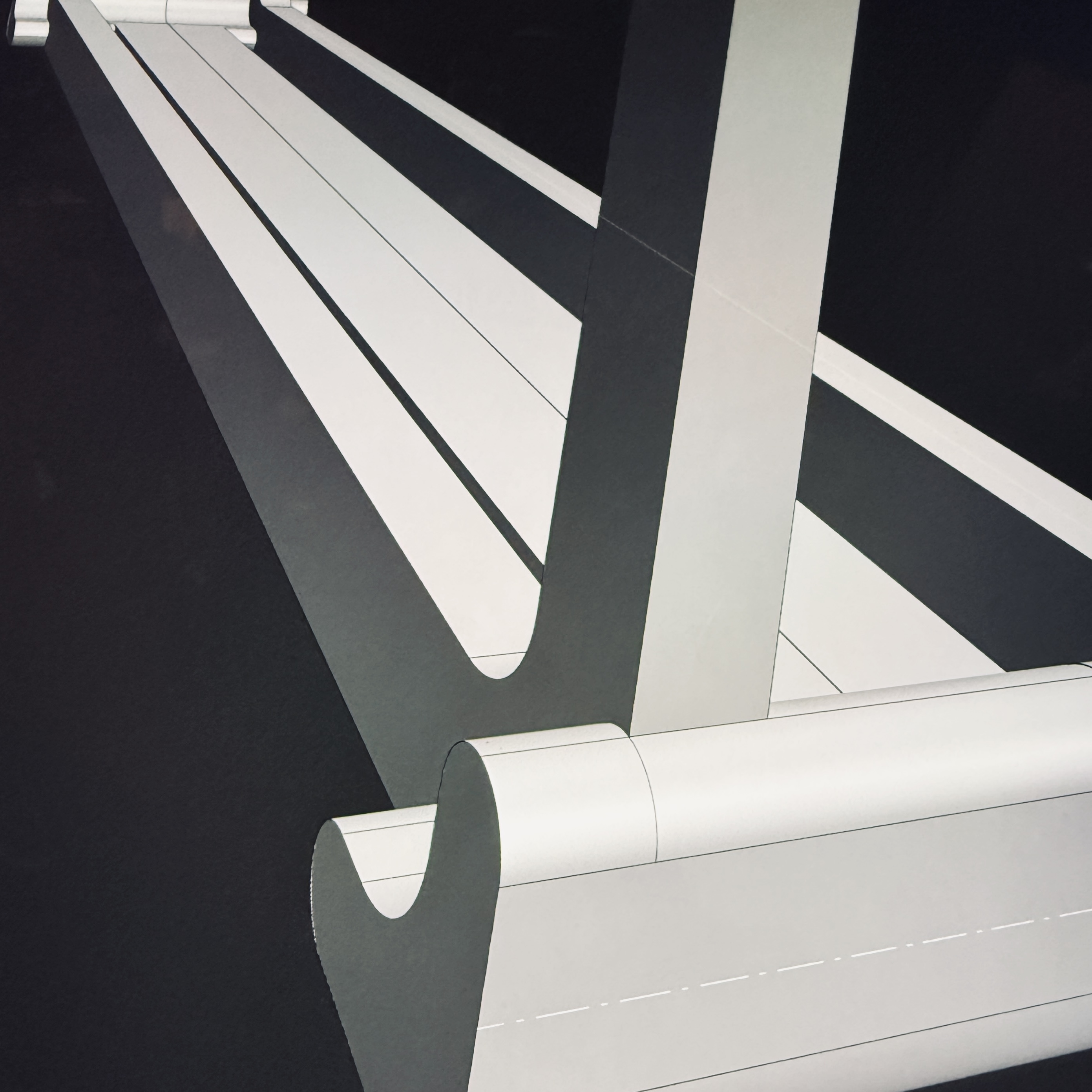 Graded Aura Stand — enclosure 3D model side view